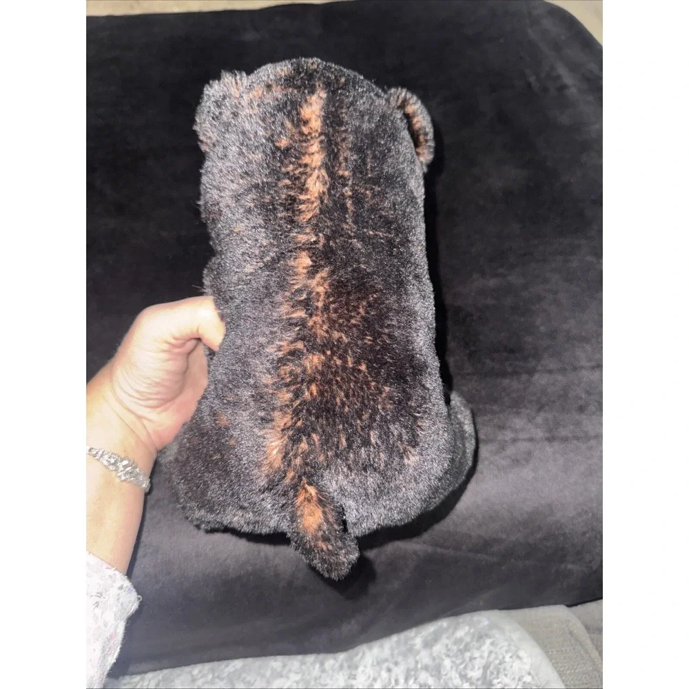 TY Classic‎ Kodi Dark Brown Bear Beanie Missing Ty Ear Tag 10